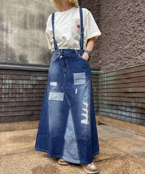 OLD BETTY'S（オールドベティーズ） スカート 「OLD BETTY'S」Denim
