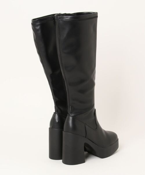 「Shoes in Closet」 ロングブーツ S ブラック レディース_画像2