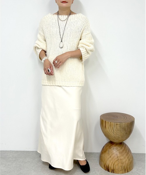 「SHENERY」 長袖ニット FREE ピンク レディース_画像8