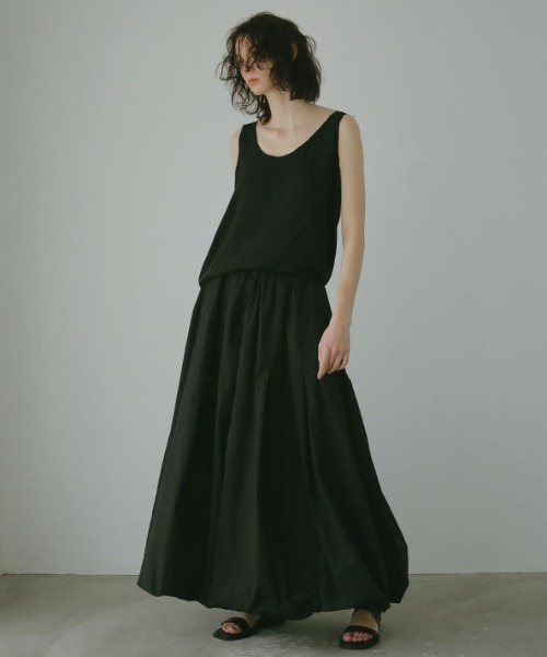 「ETRE TOKYO」 スカート S ブラック レディース_画像2