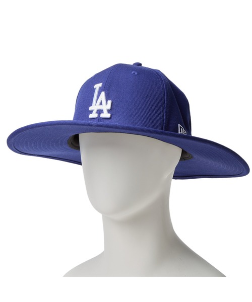 NEW ERA ニューエラ LAドジャース ロングブリムハット NEW ERA ニューエラ Los Angeles Dodgers FITTED LONG BRIM MESH DROY