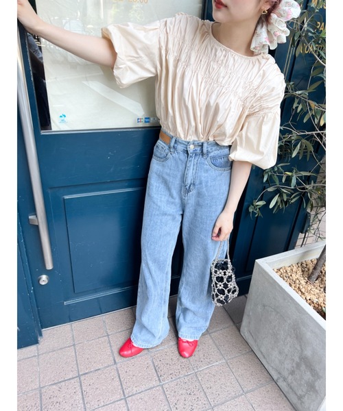 「jumelle」 フラットパンプス 23.0cm ブラック レディース_画像2