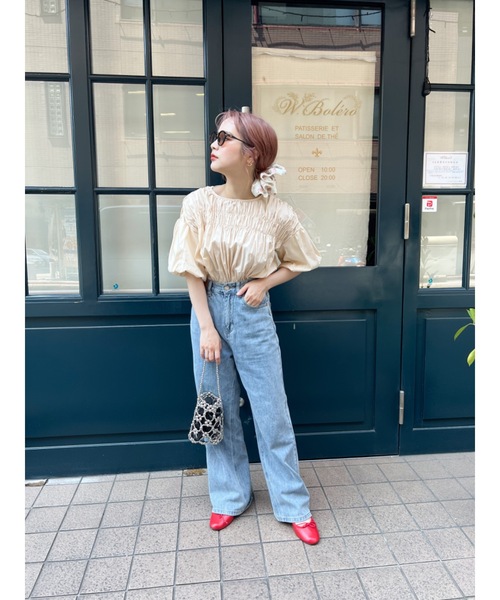 「jumelle」 フラットパンプス 23.0cm ブラック レディース_画像4