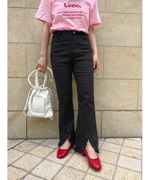 「jumelle」 フラットパンプス 23.0cm ブラック レディース_画像9