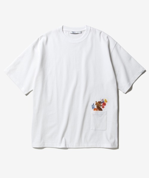 「rehacer」 半袖Tシャツ X-LARGE ブラック メンズ_画像7