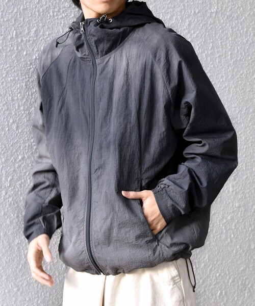 SHIPS any マウンテンパーカー ウインドブレーカー any:「洗濯機可能