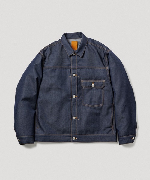 NIKKE マフデニムジャケット NIKKE WOOL DENIM クリアデニムジャケット スーパーファインメリノ