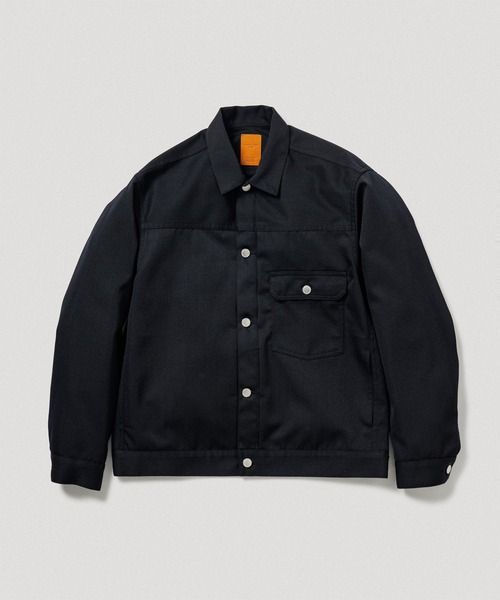 NIKKE マフデニムジャケット NIKKE WOOL DENIM クリアデニムジャケット スーパーファインメリノ