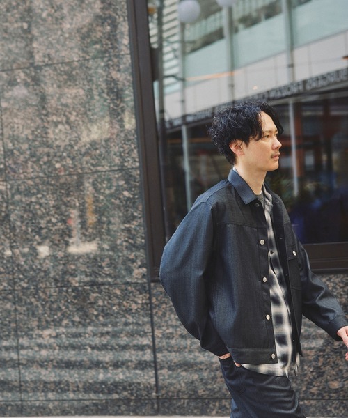 ADAM ET ROPE'（アダムエロペ） デニムジャケット gジャン 「NIKKE