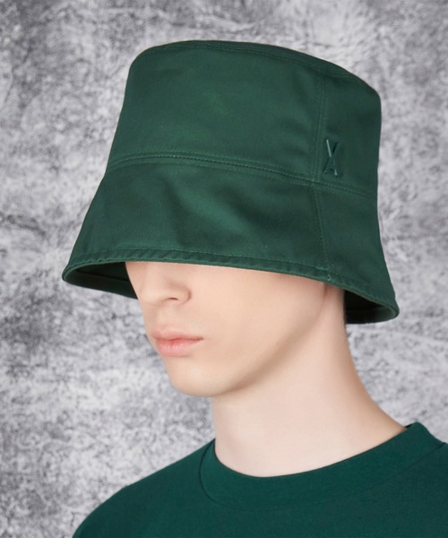 「VARZAR」 ハット FREE グリーン レディース_画像6