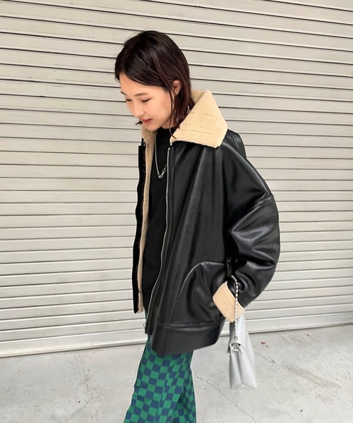 「WHO'S WHO gallery」 ブルゾン FREE アイボリー レディース_画像5