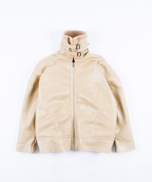 「WHO'S WHO gallery」 ブルゾン FREE アイボリー レディース_画像8