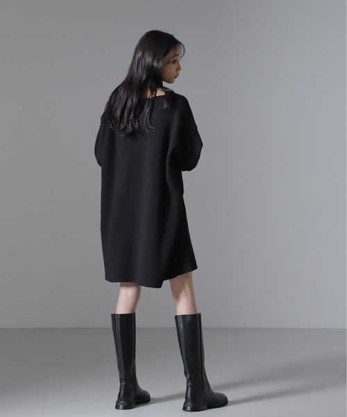 「NANO universe」 ニットワンピース FREE ベージュ レディース_画像10