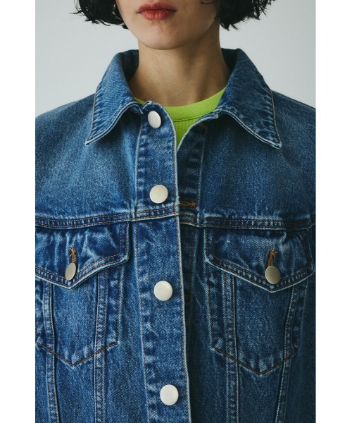 HeRIN.CYE デニムジャケット gジャン Round form denim jacket