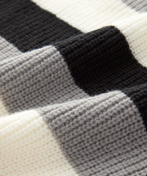 「Anchor Smith」 長袖ニット L ブラウン メンズ_画像9