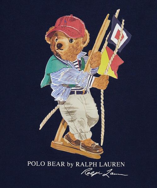 tシャツ Polo ベア コットン ジャージー Tシャツ キッズ 子供服 男の子の画像