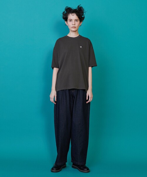 FRAPBOIS（フラボア） tシャツ 半袖 FELIX ピグメントT レディース