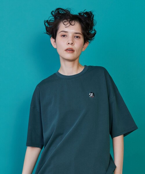 FRAPBOIS（フラボア） tシャツ 半袖 FELIX ピグメントT レディース