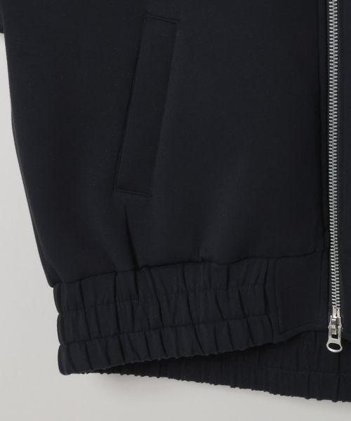 「JEANASIS」 ジップアップパーカー FREE ブラック レディース_画像8