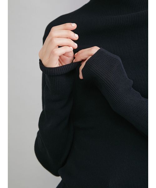 Mila Owen＊人気完売ハイネックシアーブラウジングニット美品 楽天市場】【SALE／50%OFF】ハイネックブラウジングシアーニット Mila