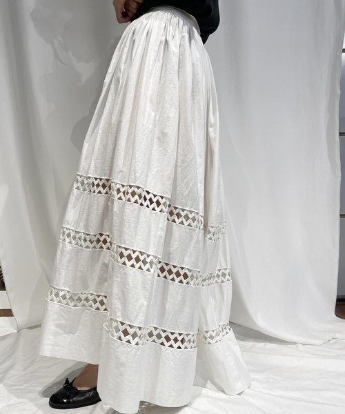 「EDIT. FOR LULU」 ロングスカート 34 ホワイト レディース_画像7