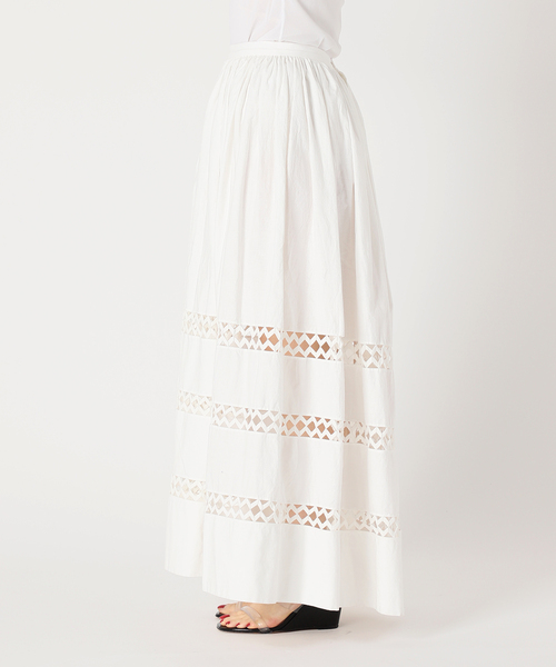 「EDIT. FOR LULU」 ロングスカート 34 ホワイト レディース_画像9