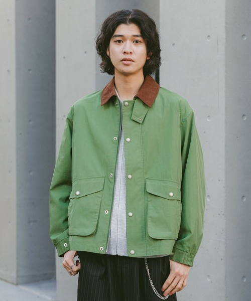 RAGEBLUE（レイジブルー） ブルゾン アウター Corduroy Design Hunting