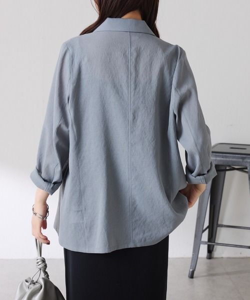 COLLAGE GALLARDAGALANTE テーラードジャケット ダブル COLLAGE GALLARDAGALANTE｜ダブルポケットシアージャケット | Rakuten
