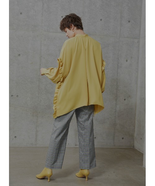 「COEL」 スラックス 38 イエロー レディース_画像4