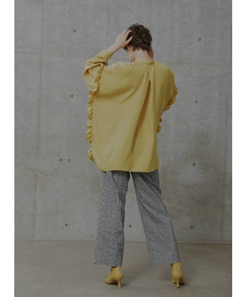 「COEL」 スラックス 38 イエロー レディース_画像5