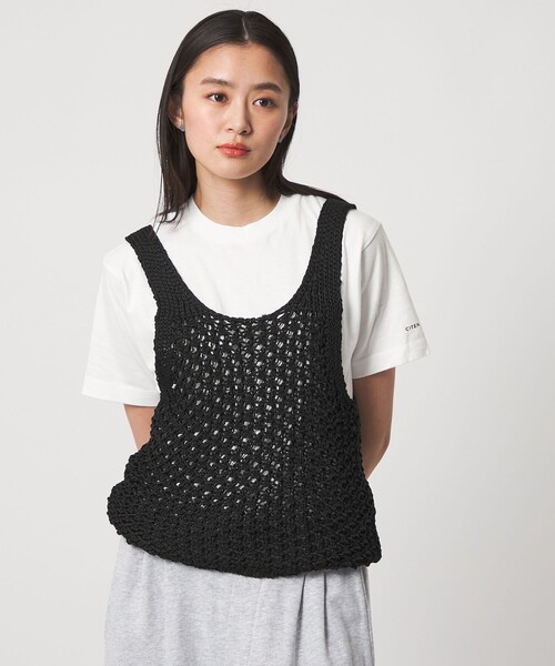 CITEN（シテン） ベスト ジレ 「CITEN」メッシュニットベスト