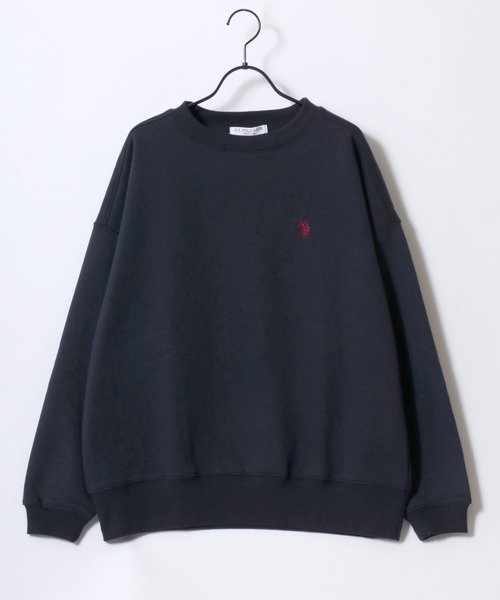 「U.S. POLO ASSN.」 スウェットカットソー M オートミール レディース_画像6