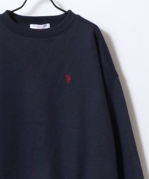 「U.S. POLO ASSN.」 スウェットカットソー M オートミール レディース_画像7