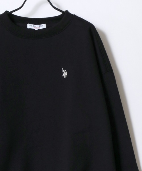 「U.S. POLO ASSN.」 スウェットカットソー M オートミール レディース_画像9