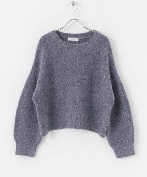 「URBAN RESEARCH Sonny Label」 長袖ニット FREE ブルー レディース_画像4