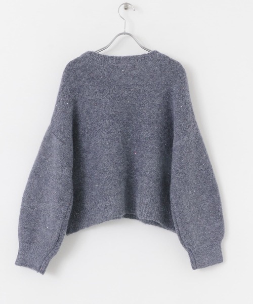 「URBAN RESEARCH Sonny Label」 長袖ニット FREE ブルー レディース_画像5