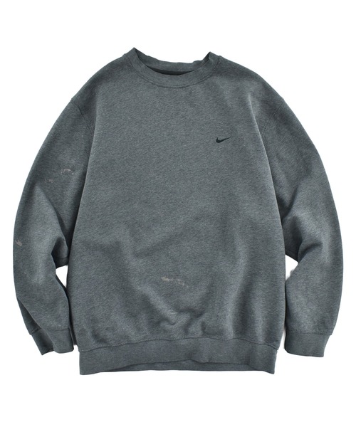 NIKE USEDスウェット NIKE（ナイキ） トレーナー スウェット 「USED」Y2K NIKE swooshロゴ