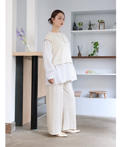 fifth（フィフス） パンツ リラックスプリーツパンツ レディース