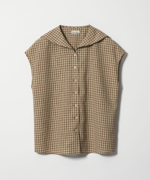 美品 Steven Alan ドッキングボリュームスリーブブラウス 総柄 レトロ □専用□美品 スティーブンアラン 2,2万円 ボリュームスリーブブラウス