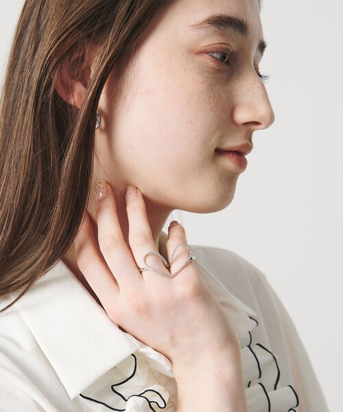 UNITED ARROWS（ユナイテッドアローズ） 指輪 リング パヴェハート