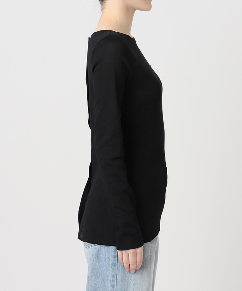 tシャツ C/Cuナノシア 2way ロンT レディースの画像