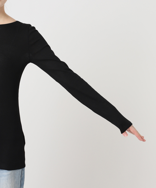 tシャツ C/Cuナノシア 2way ロンT レディースの画像