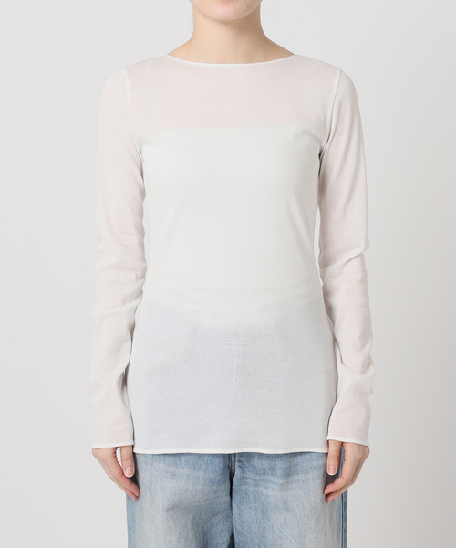 tシャツ C/Cuナノシア 2way ロンT レディースの画像
