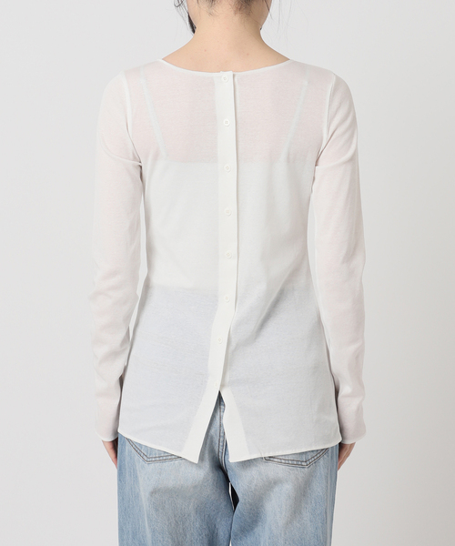 tシャツ C/Cuナノシア 2way ロンT レディースの画像