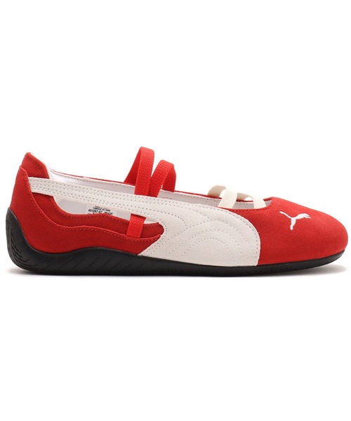 「PUMA」 シューズ 23cm レッド レディース_画像5