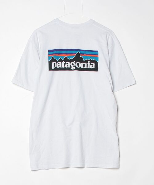 patagonia（パタゴニア） 半袖Tシャツ M ホワイト メンズ : ZOZOTOWN