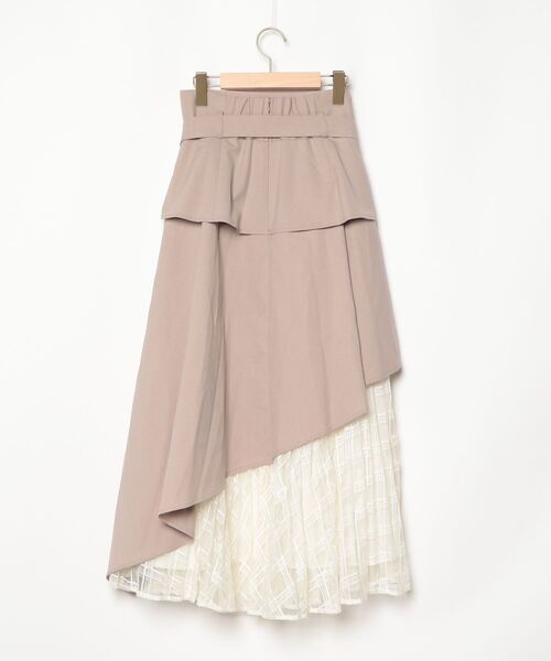 「dazzlin」 スカート SMALL ベージュ レディース_画像2