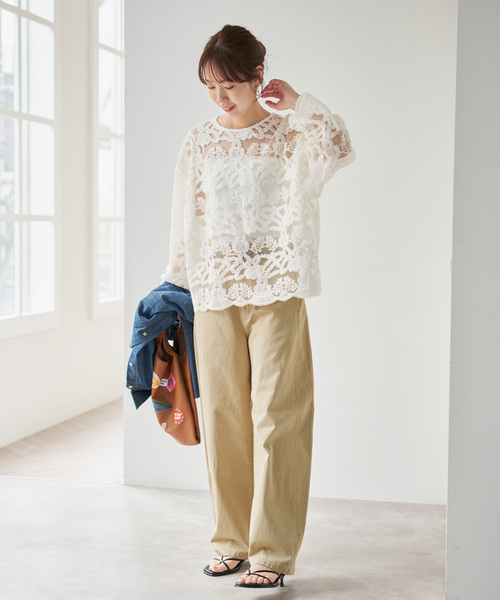Spick＆Span（スピック アンド スパン） ブラウス シャツ 「WEB限定