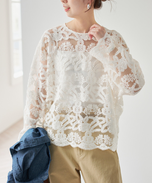 Spick＆Span（スピック アンド スパン） ブラウス シャツ 「WEB限定
