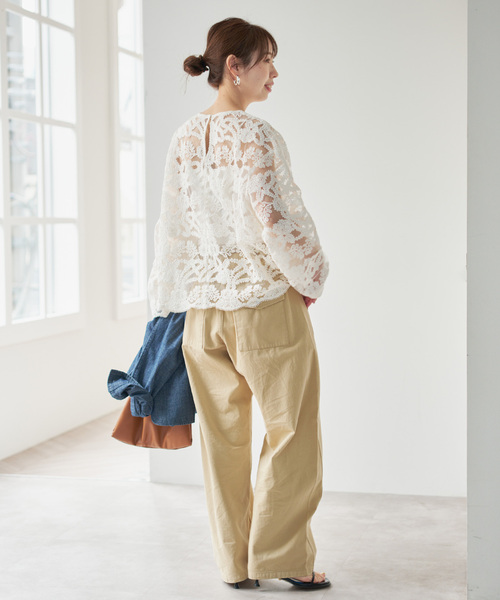 Spick＆Span（スピック アンド スパン） ブラウス シャツ 「WEB限定 